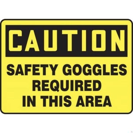 Accuform OSHA CAUTION SAFETY SIGN SAFETY MPPE449VP MPPE449VP